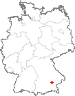 Karte Geisenhausen, Niederbayern